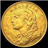1927 Swiss 20 Francs .1867oz AGW GEM BU
