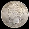 1927 Silver Peace Dollar CLOSELY UNCIRCULATED