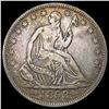 1853 A+R Seated Liberty Half Dollar NEARLY UNCIRCULATED