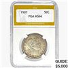 Image 1 : 1907 Barber Half Dollar PGA MS66