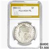 Image 1 : 1884-CC Morgan Silver Dollar PGA MS64 PL