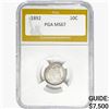 Image 1 : 1892 Barber Dime PGA MS67