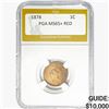 Image 1 : 1878 Indian Head Cent PGA MS65+ RED