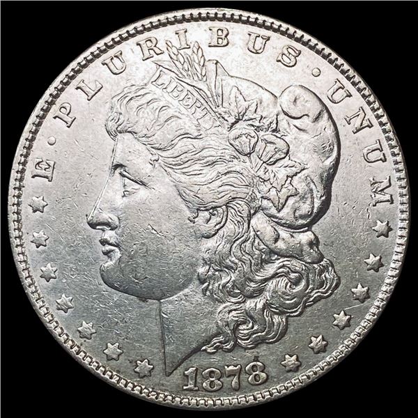1878 Morgan Silver Dollar CLOSELY UNCIRCULATED