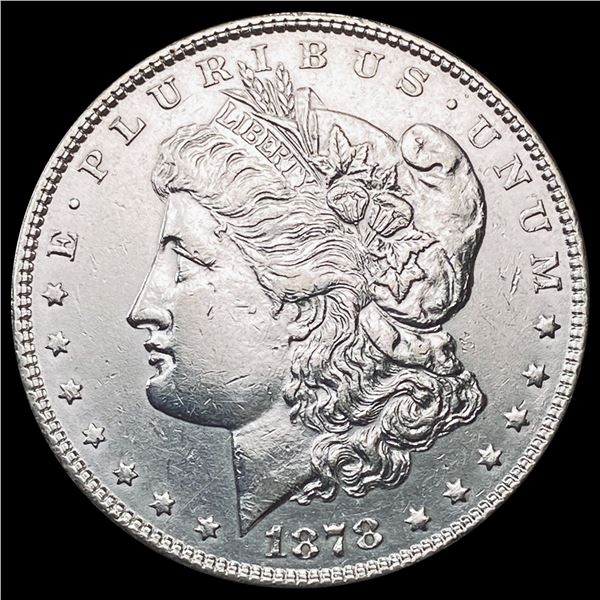 1878 Morgan Silver Dollar CLOSELY UNCIRCULATED