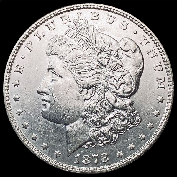 1878 Morgan Silver Dollar CLOSELY UNCIRCULATED