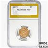 Image 1 : 1899 Indian Head Cent PGA MS65 RED