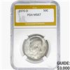 Image 1 : 1970-D Kennedy Half Dollar PGA MS67
