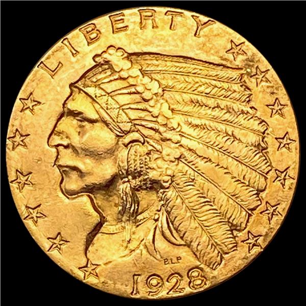 1928 $2.50 Gold Quarter Eagle UNCIRCULATED