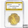 Image 1 : 2020-W $50 Gold Eagle PGA PR70 DCAM