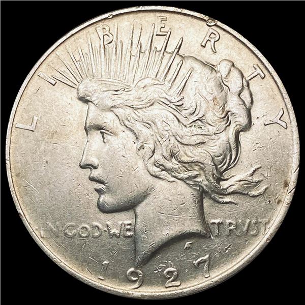 1927-D Silver Peace Dollar CLOSELY UNCIRCULATED