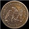 Image 2 : 1859-O Seated Liberty Half Dollar CLOSELY UNCIRCULATED