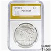 1935-S Silver Peace Dollar PGA AU58