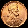 Image 1 : 1911 RED Wheat Cent UNCIRCULATED