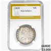 Image 1 : 1828 Capped Bust Half Dollar PGA MS62+