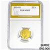 1914-D $2.50 Gold Quarter Eagle PGA MS65