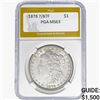 1878 7/8 Morgan Silver Dollar PGA MS63
