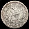 Image 2 : 1853 Arrows Rays Seated Liberty Quarter NEARLY UNCIRCULATED