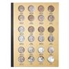 Image 5 : 1938-1964 Jefferson 5C Album [71 coins]