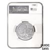 Image 1 : 2011 5oz Silver 25c Gettysburg NGC MS69 EARLY RELEASE