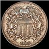 Image 1 : 1865 Two Cent Piece CLOSELY UNCIRCULATED