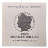 Image 3 : 2023 $1 Morgan San Fran.