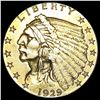 Image 1 : 1929 $2.50 Gold Quarter Eagle UNCIRCULATED