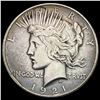 Image 1 : 1921 Silver Peace Dollar CLOSELY UNCIRCULATED