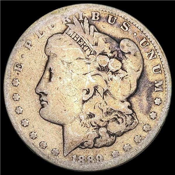 1889-CC Morgan Silver Dollar NICELY CIRCULATED