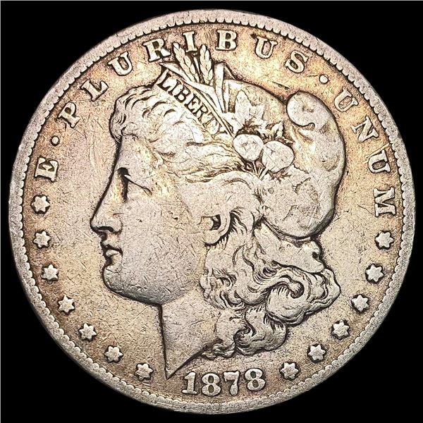 1878-CC Morgan Silver Dollar NICELY CIRCULATED