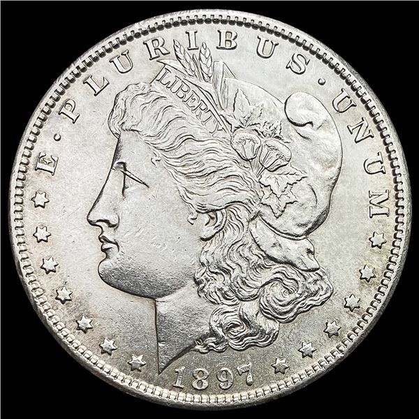 1897-S Morgan Silver Dollar UNCIRCULATED