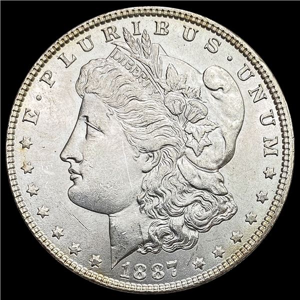 1887 Morgan Silver Dollar CHOICE BU