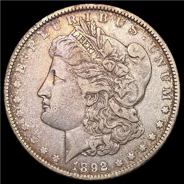 1892 Morgan Silver Dollar CLOSELY UNCIRCULATED