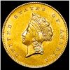 Image 1 : 1855 Rare Gold Dollar UNCIRCULATED