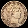 Image 1 : 1899-S Barber Half Dollar CLOSELY UNCIRCULATED