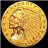 Image 1 : 1915 $2.50 Gold Quarter Eagle CLOSELY UNCIRCULATED