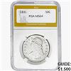 Image 1 : 1831 Capped Bust Half Dollar PGA MS64