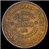 Image 1 : 1863 Civil War Token; Army Navy ABOUT UNCIRCULATED