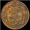 Image 2 : 1863 Civil War Token; Army Navy ABOUT UNCIRCULATED