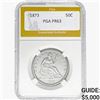 Image 1 : 1873 Seated Liberty Half Dollar PGA PR63