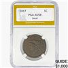 Image 1 : 1817 Coronet Head Large Cent PGA AU58 DETAIL