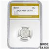 Image 1 : 1869 Seated Liberty Dime PGA PR66