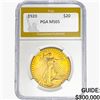 Image 1 : 1920 $20 Gold Double Eagle PGA MS65
