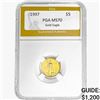 Image 1 : 1997 $5 Gold Half Eagle PGA MS70