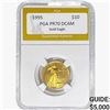Image 1 : 1995 $10 Gold Eagle PGA PR70 DCAM