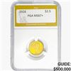 Image 1 : 1926 $2.50 Gold Quarter Eagle PGA MS67+