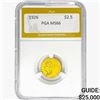 Image 1 : 1926 $2.50 Gold Quarter Eagle PGA MS66