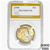 Image 1 : 1948 Franklin Half Dollar PGA MS65 FBL