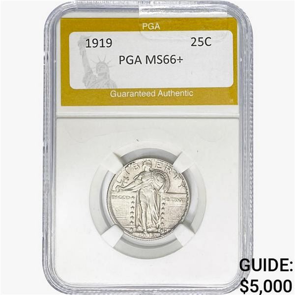 1919 Standing Liberty Quarter PGA MS66+