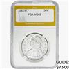 Image 1 : 1829/7 Capped Bust Half Dollar PGA MS62